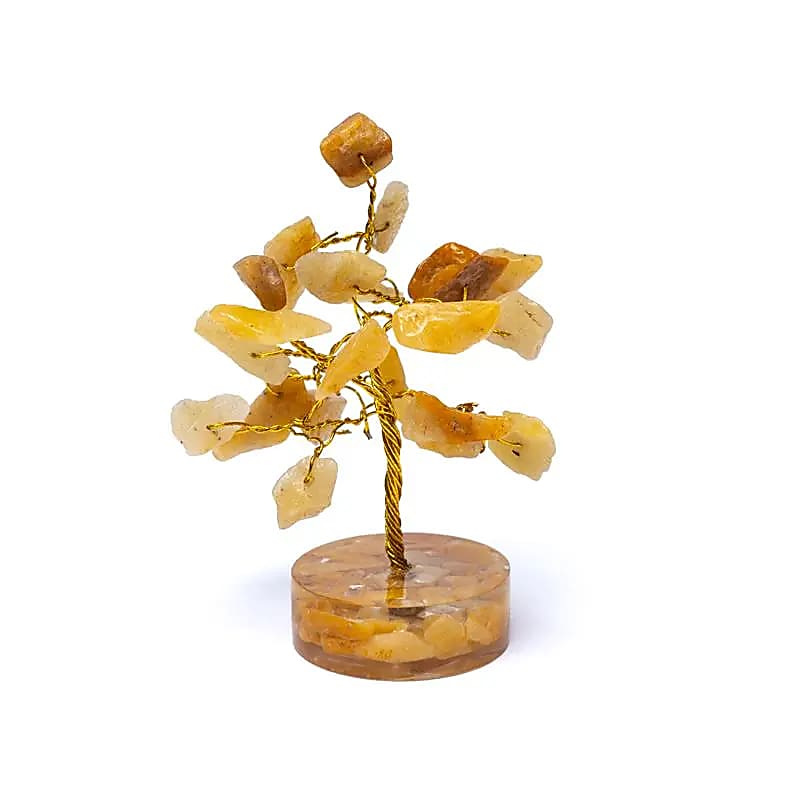 Limonite Quartz Gemstone Tree